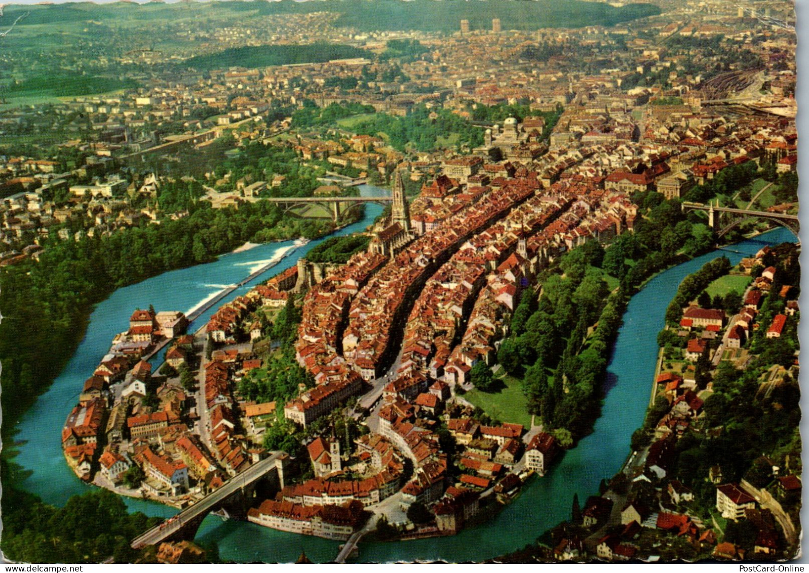 50189 - Schweiz - Bern , Panorama - Gelaufen  - Bern