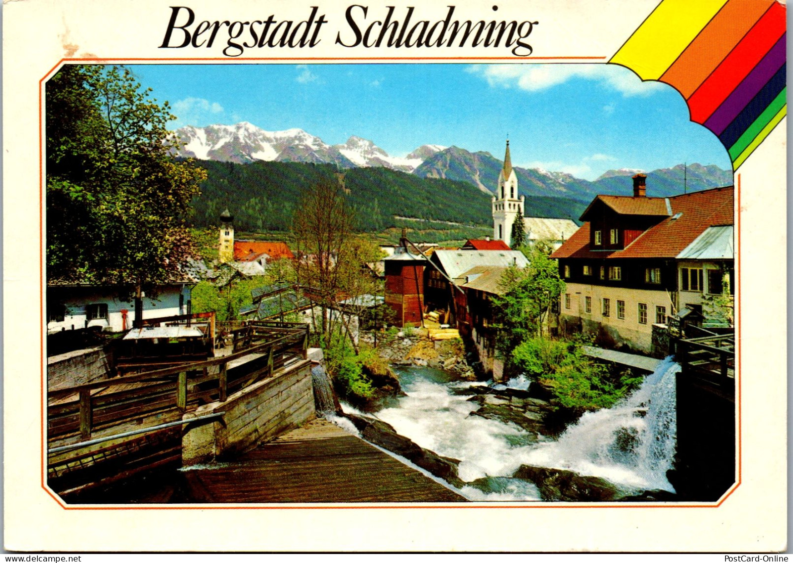 50180 - Steiermark - Schladming , Talbach - Gelaufen  - Schladming