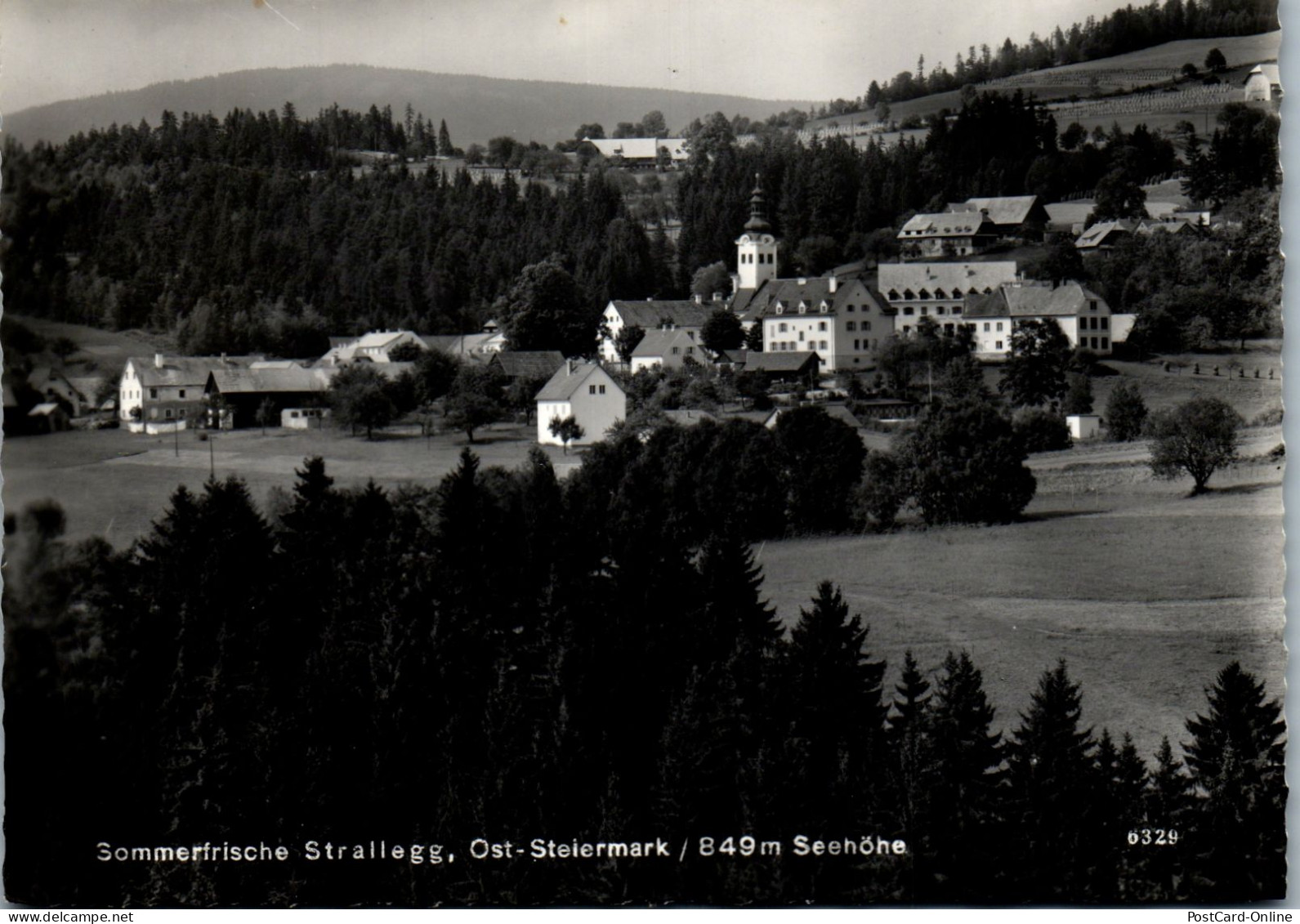 50156 - Steiermark - Strallegg , Panorama - Gelaufen 1968 - Weiz