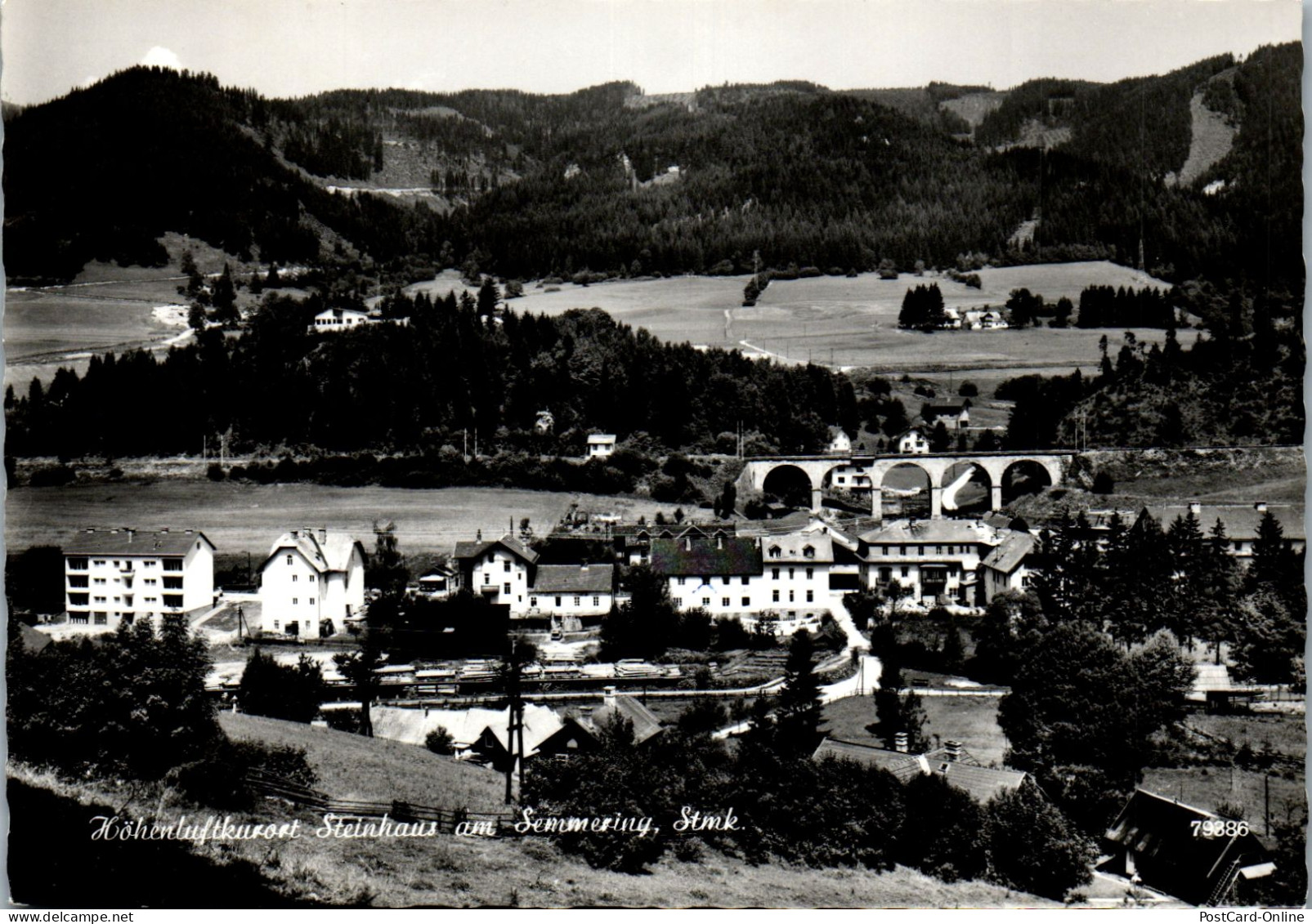 50148 - Steiermark - Steinhaus Am Semmering , Panorama - Gelaufen 1968 - Steinhaus Am Semmering