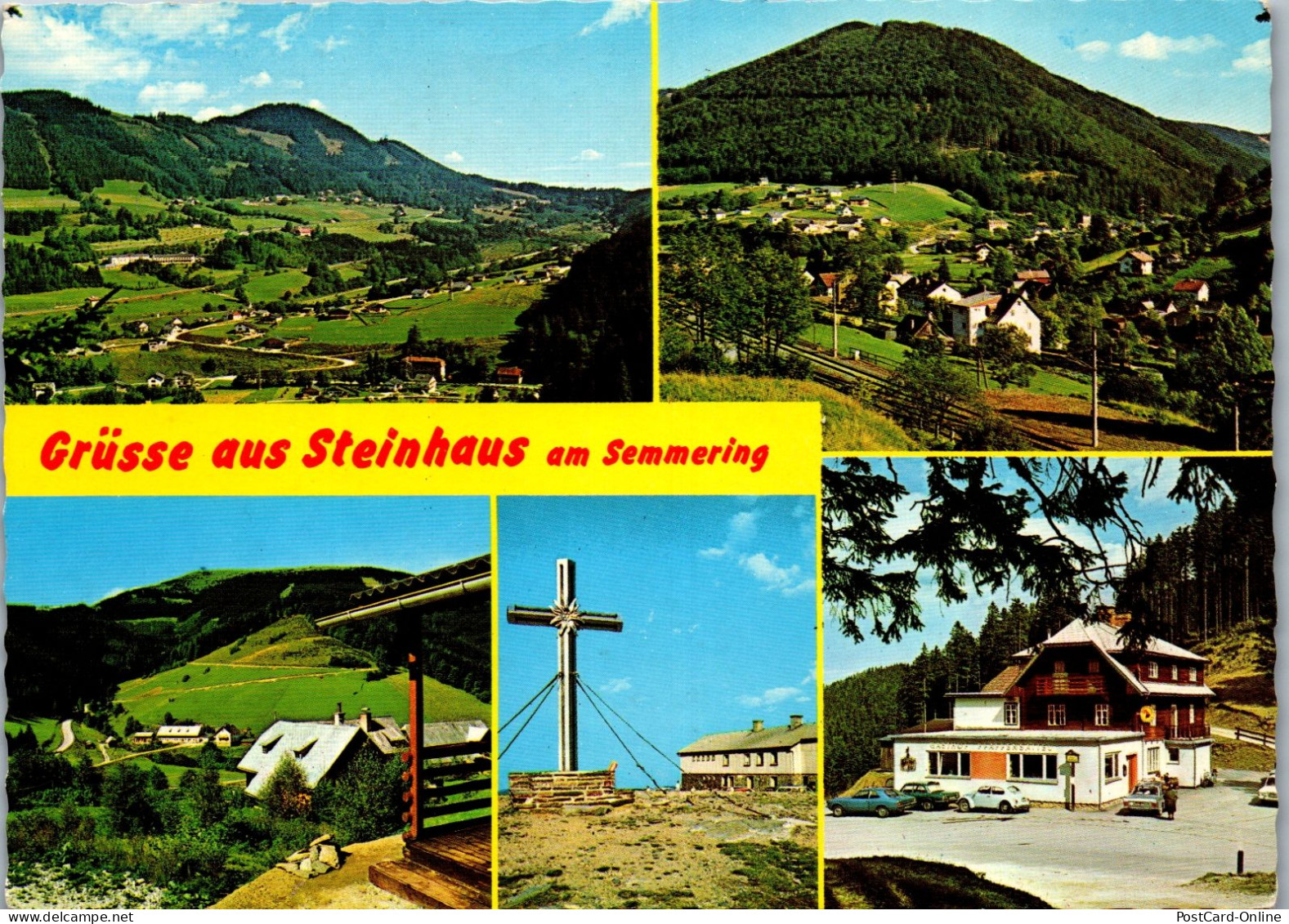 50150 - Steiermark - Steinhaus Am Semmering , Mehrbildkarte - Gelaufen 1982 - Steinhaus Am Semmering