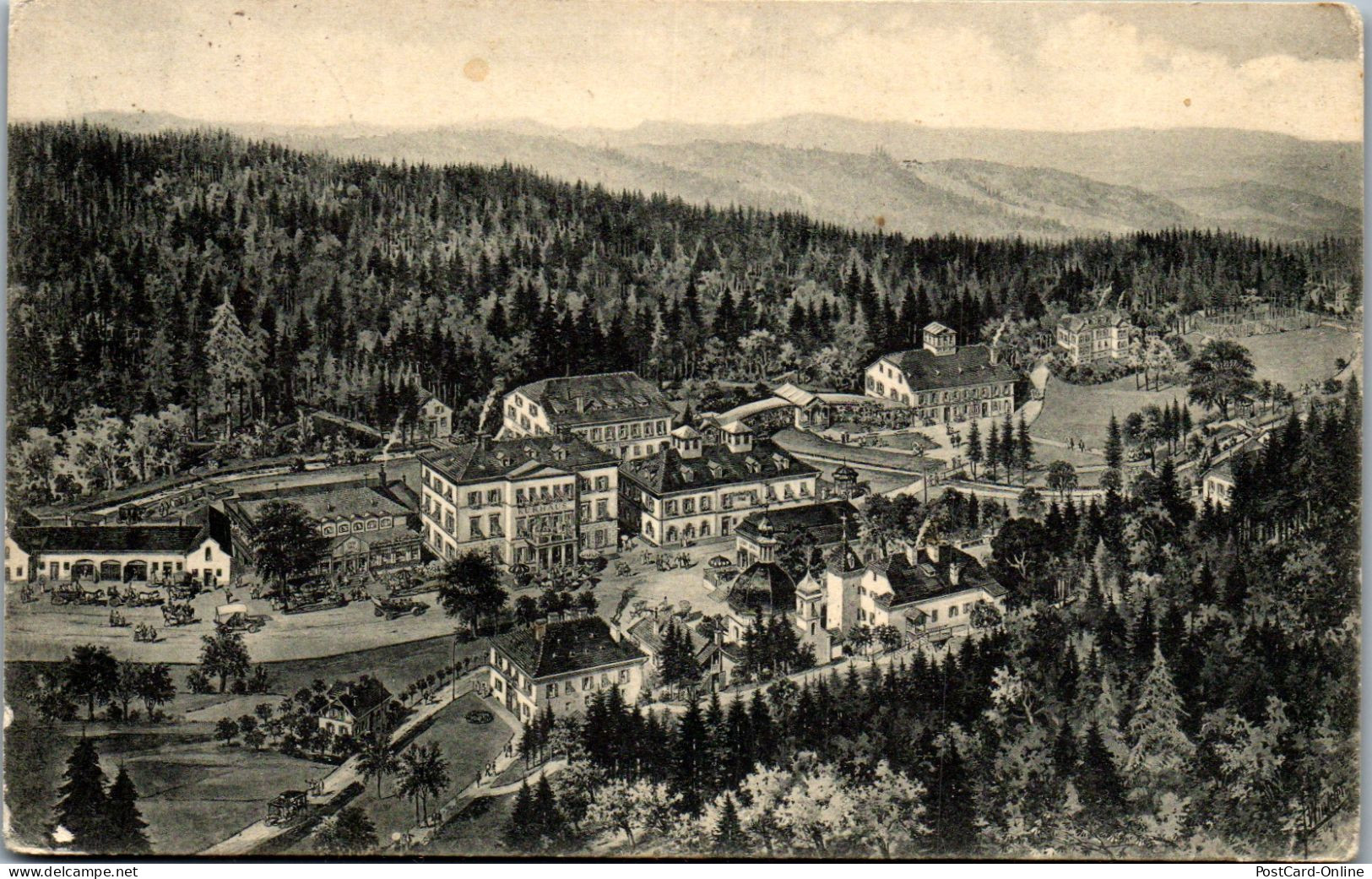 50114 - Steiermark - Tobelbad , Bei Graz , Panorama - Gelaufen 1910 - Graz