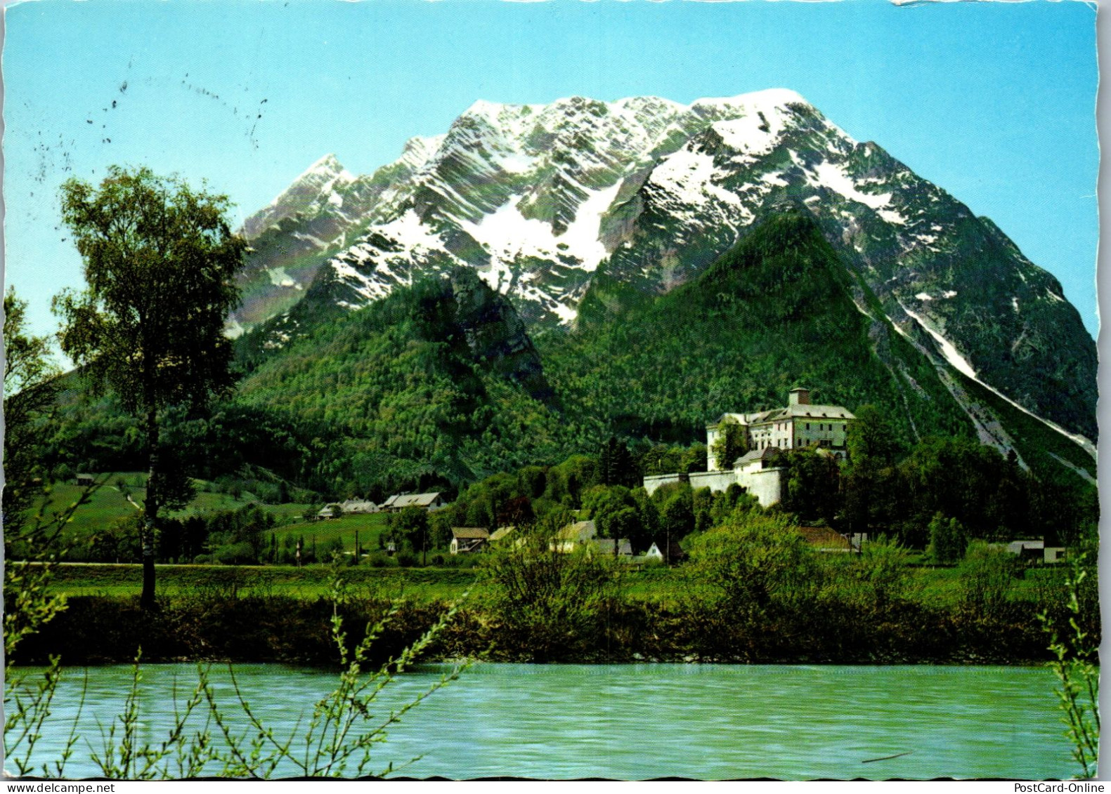 50120 - Steiermark - Trautenfels , Schloß , Ennstal , Grimming - Gelaufen 1980 - Liezen