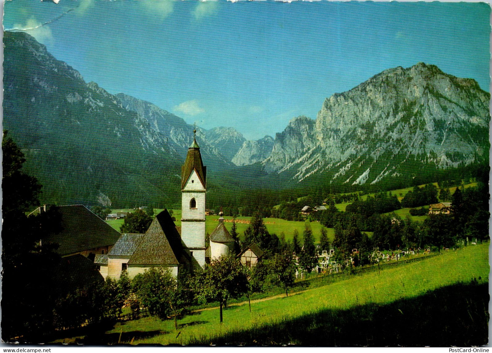 50117 - Steiermark - Tragöß , Oberort Mit Trenchtling Und Pribitz - Gelaufen 1970 - Bruck An Der Mur