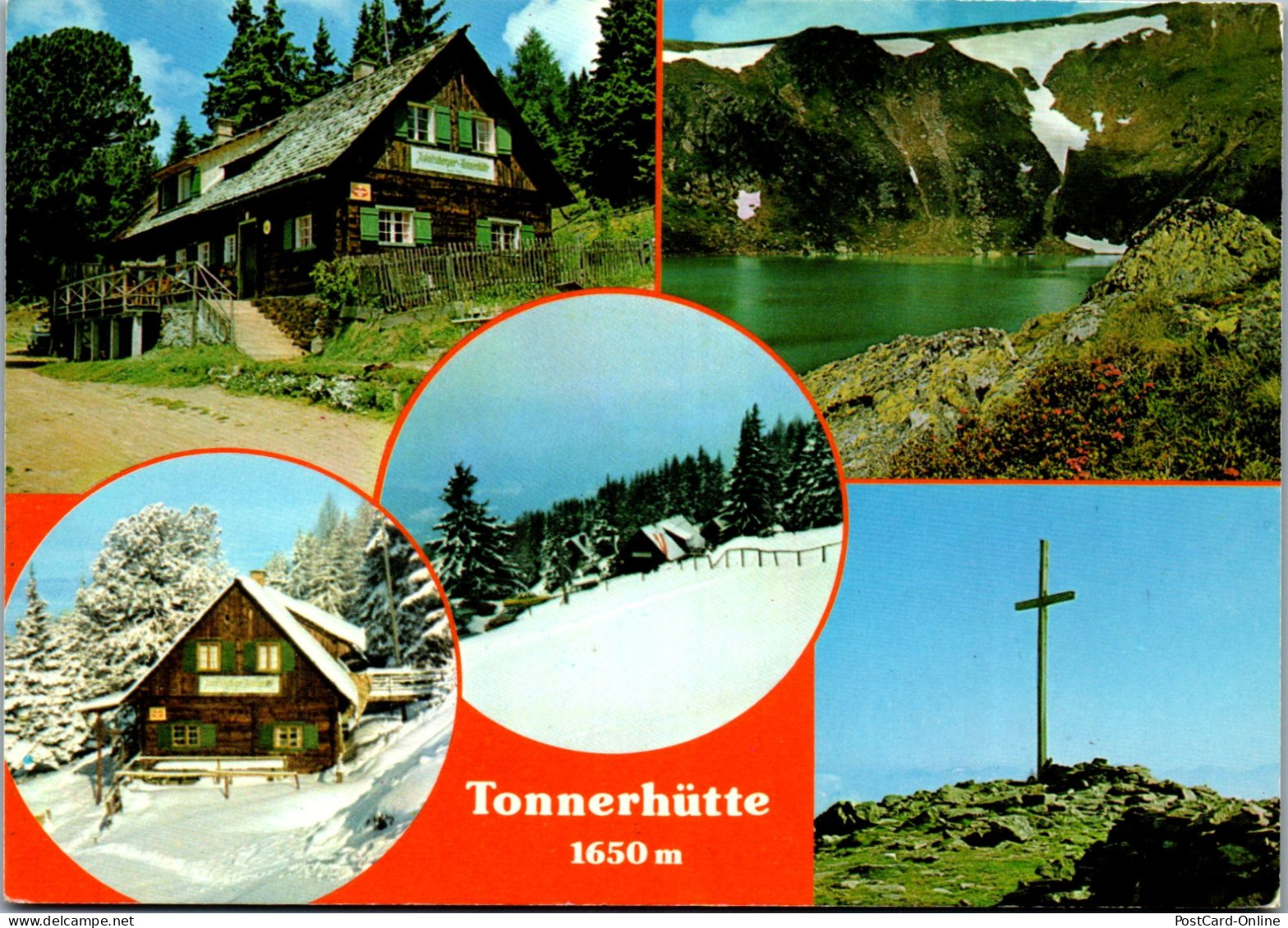 50115 - Steiermark - Mühlen , Tonnerhütte Jakobsberg , Mehrbildkarte - Gelaufen 1981 - Neumarkt