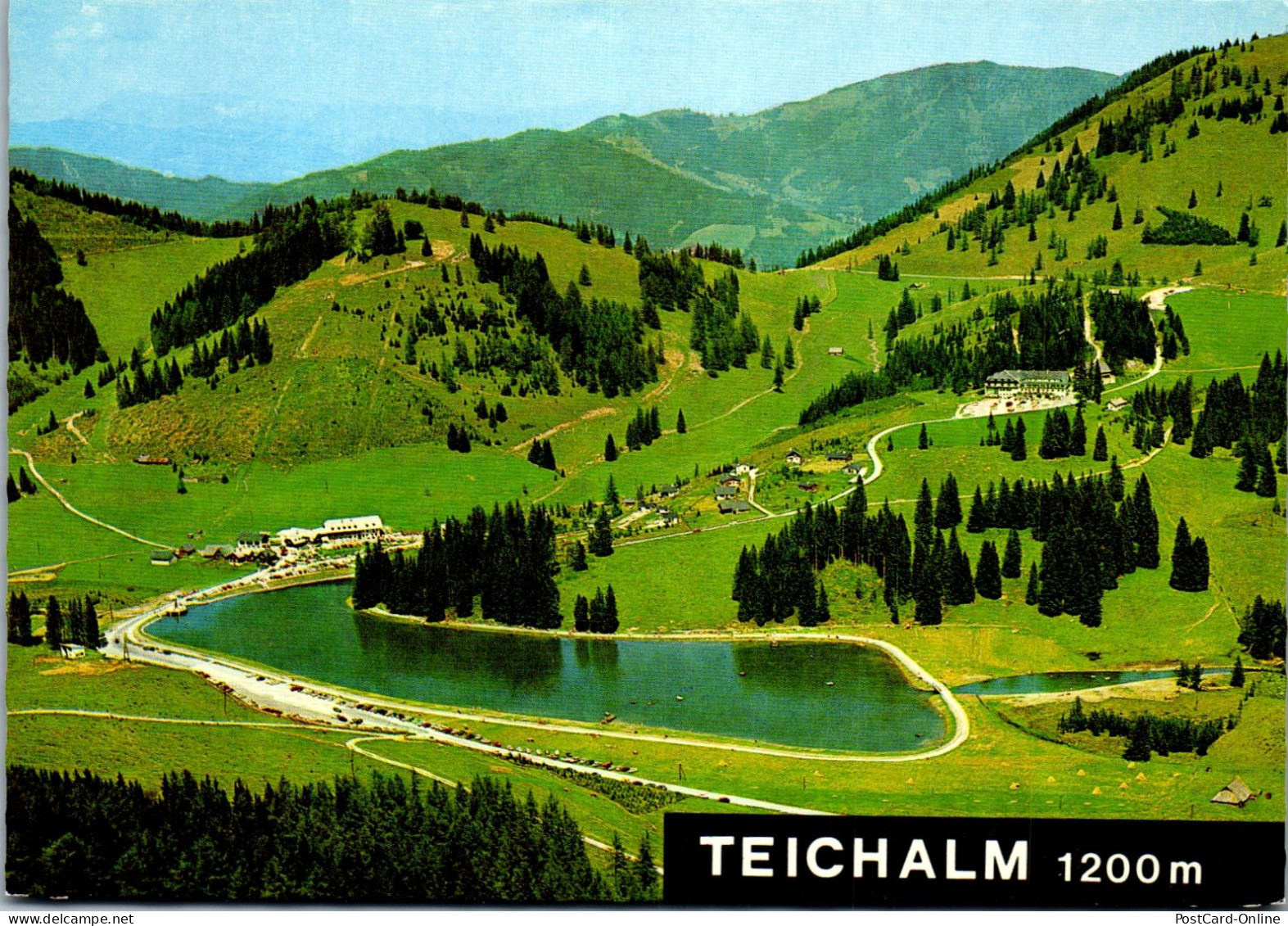 50106 - Steiermark - Teichalm , Gasthof Vorauer Zum Teichwirt , Panorama - Nicht Gelaufen  - Weiz