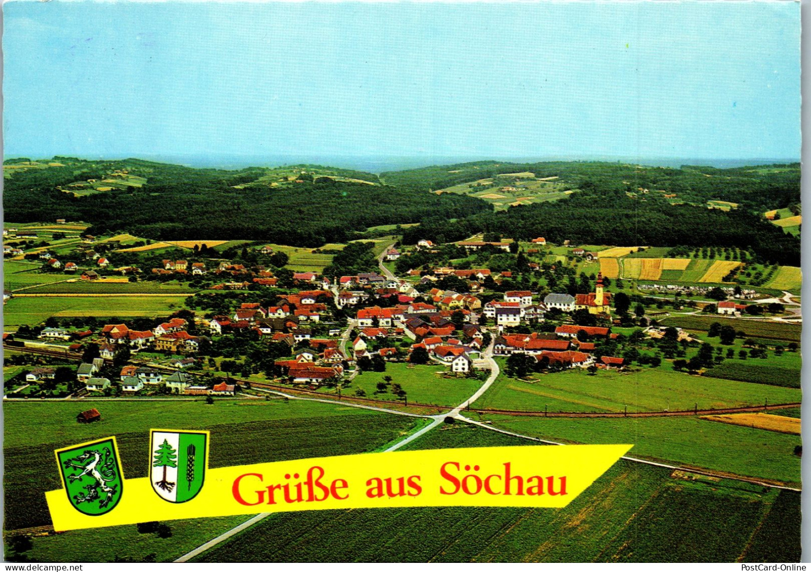 50102 - Steiermark - Söchau , Panorama - Gelaufen 1979 - Fürstenfeld