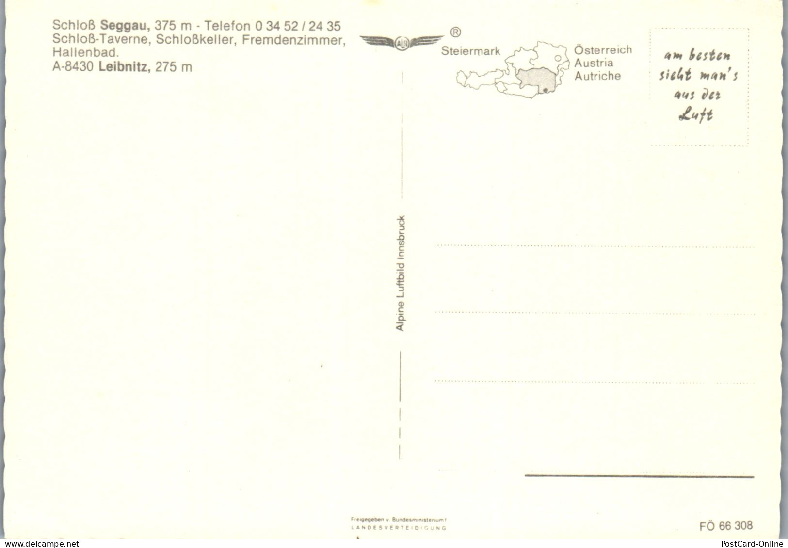 50096 - Steiermark - Leibnitz , Schloß Seggau , Panorama - Nicht Gelaufen  - Leibnitz