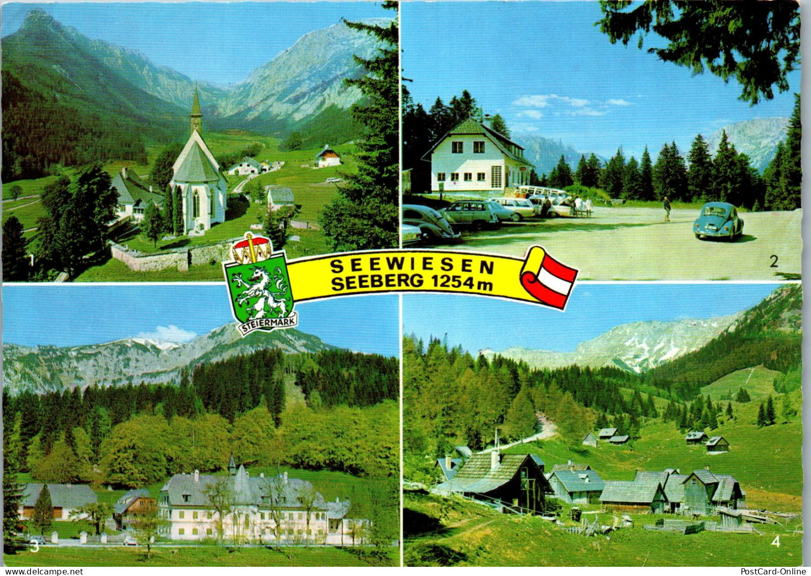 50091 - Steiermark - Seewiesen , Seeberg , Blick In Die Dullwitz , Brandhof , Seebergalm - Nicht Gelaufen  - Alfenz