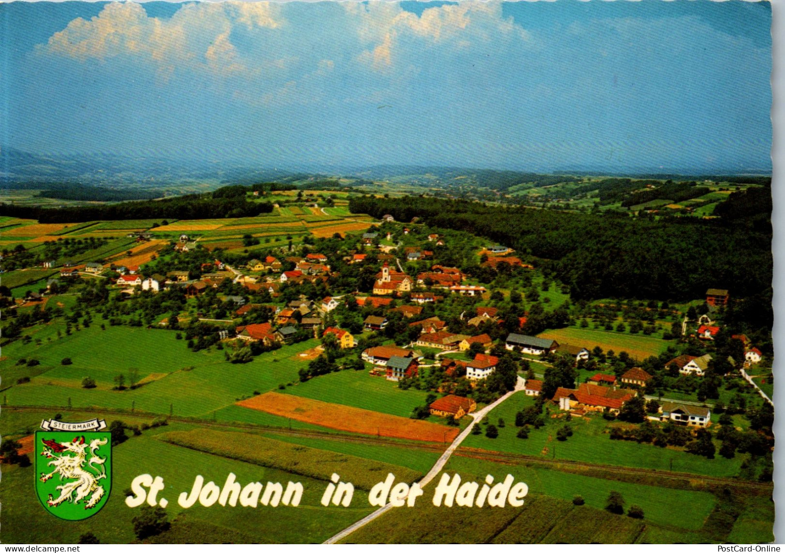 50079 - Steiermark - St. Johann I. D. Haide , Panorama - Gelaufen 1981 - Hartberg