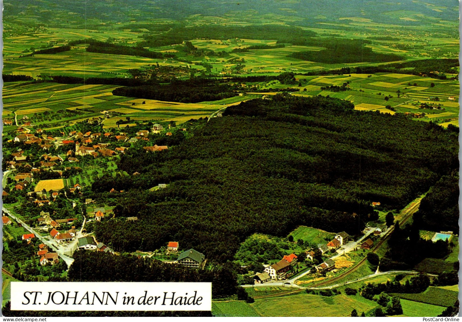 50077 - Steiermark - St. Johann I. D. Haide , Panorama - Gelaufen 1981 - Hartberg