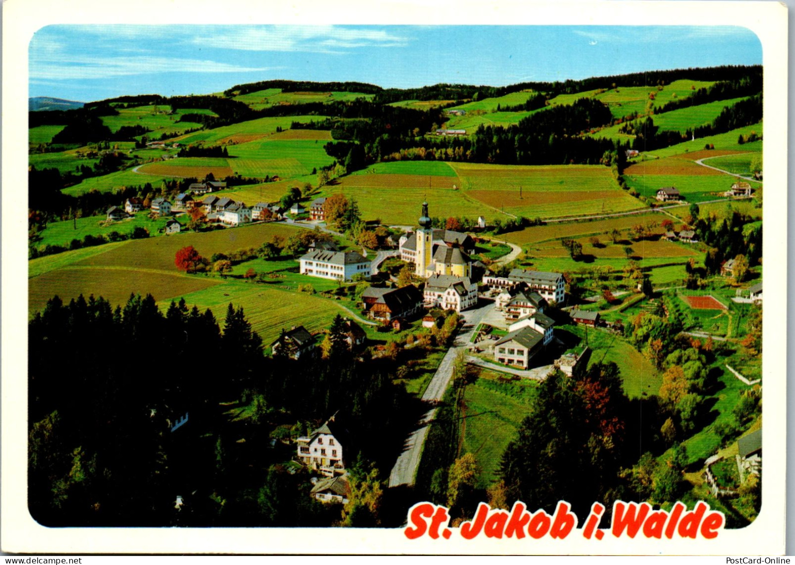 50073 - Steiermark - St. Jakob Im Walde , Panorama - Gelaufen 1982 - Fürstenfeld