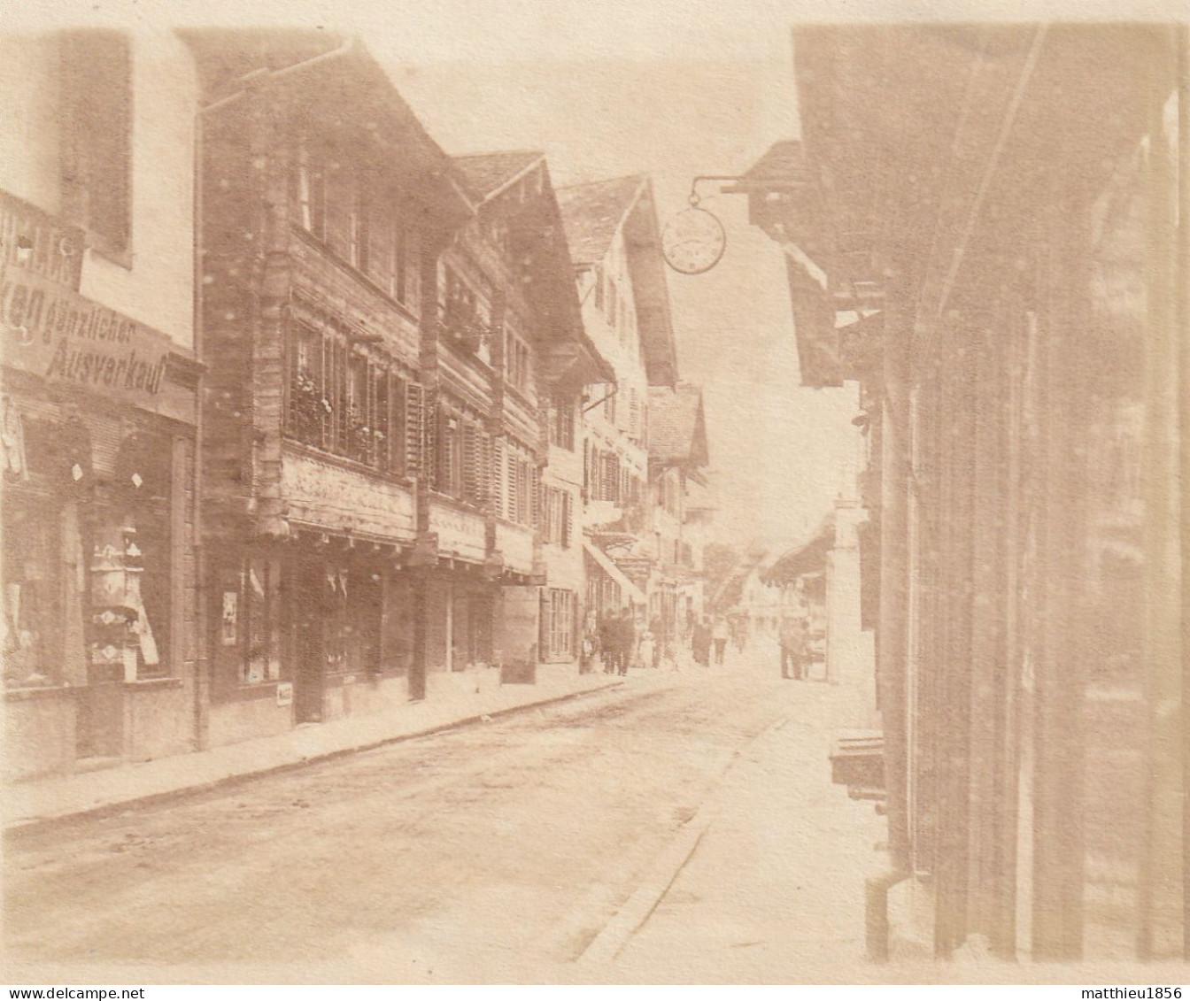 Photo 1901 ADELBODEN - Une Rue, Strasse (A255) - Adelboden
