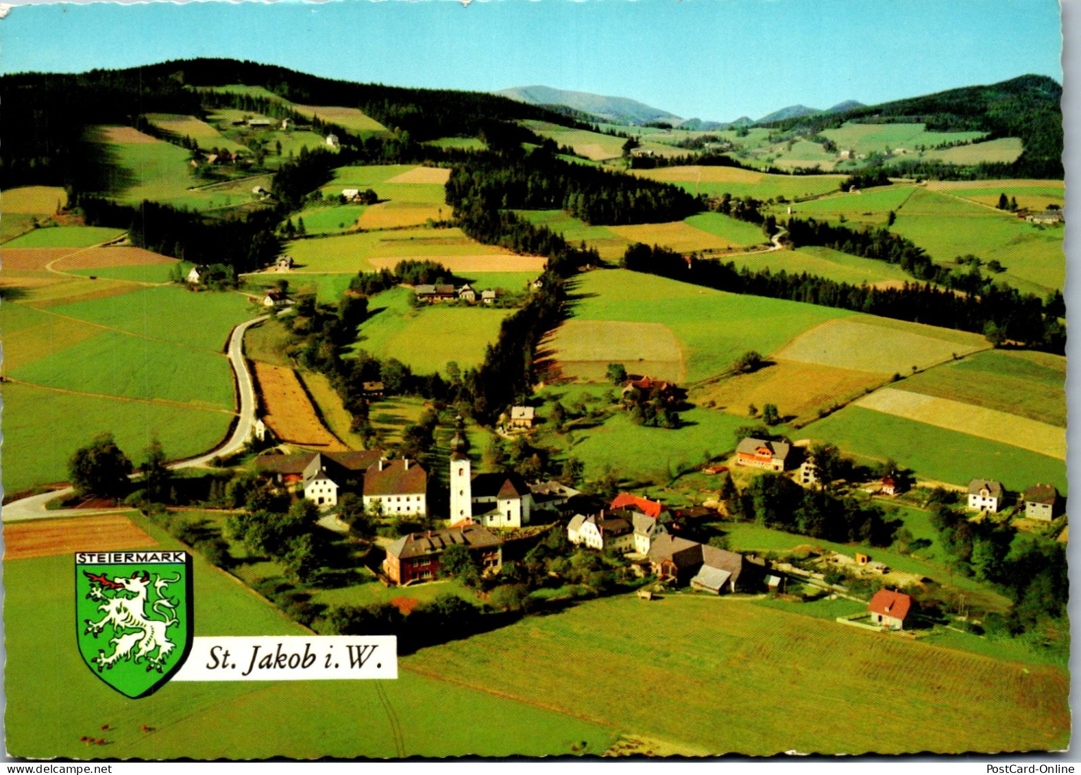 50069 - Steiermark - St. Jakob Im Walde , Panorama - Gelaufen 1968 - Fürstenfeld