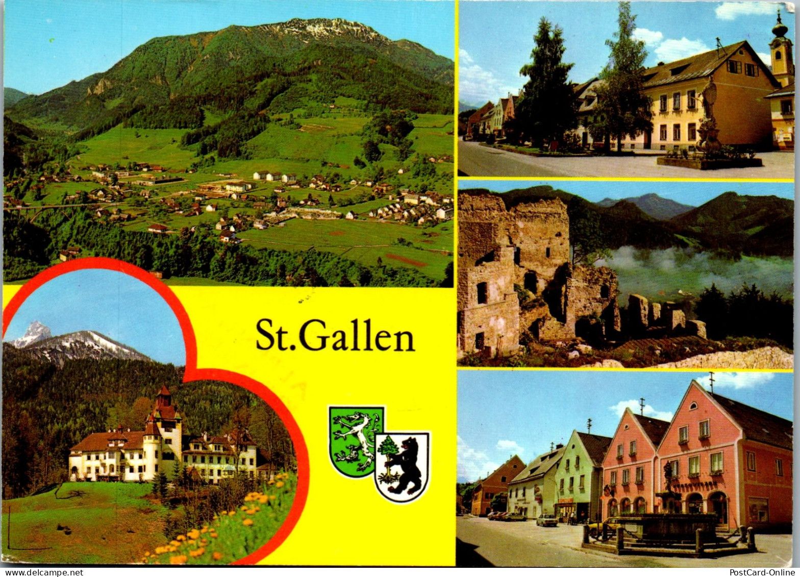 50066 - Steiermark - St. Gallen , Mehrbildkarte - Gelaufen 1981 - St. Gallen