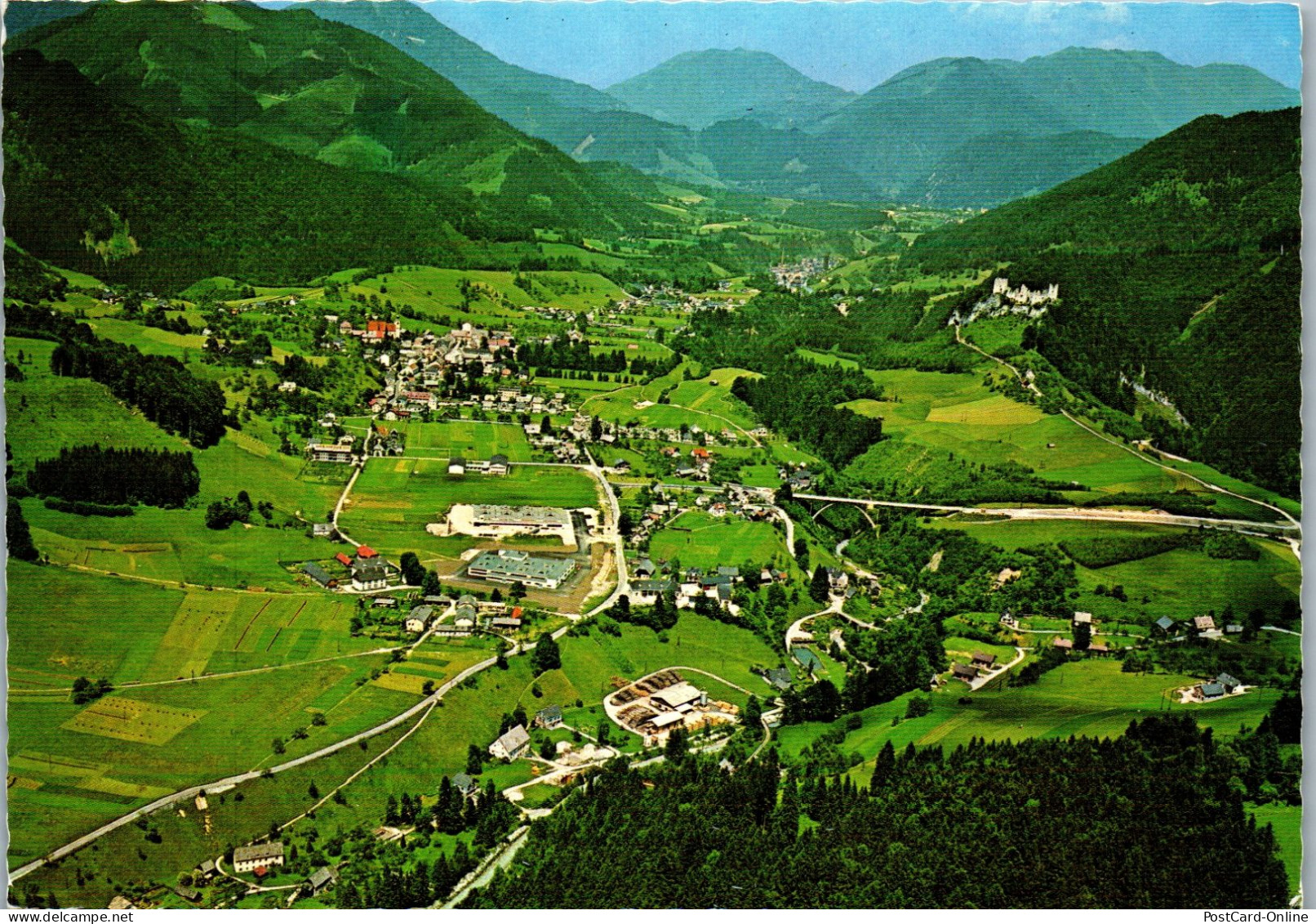 50063 - Steiermark - St. Gallen , Mit Ruine Gallenstein , Panorama - Gelaufen 1981 - St. Gallen