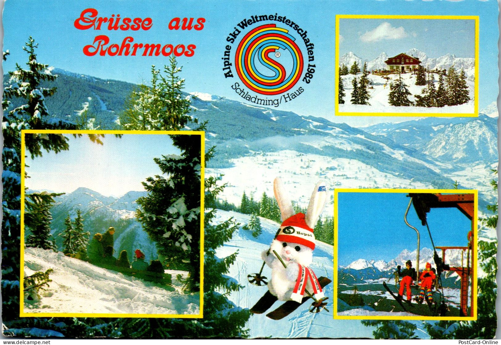 50055 - Steiermark - Rohrmoos , Mehrbildkarte - Gelaufen 1983 - Schladming