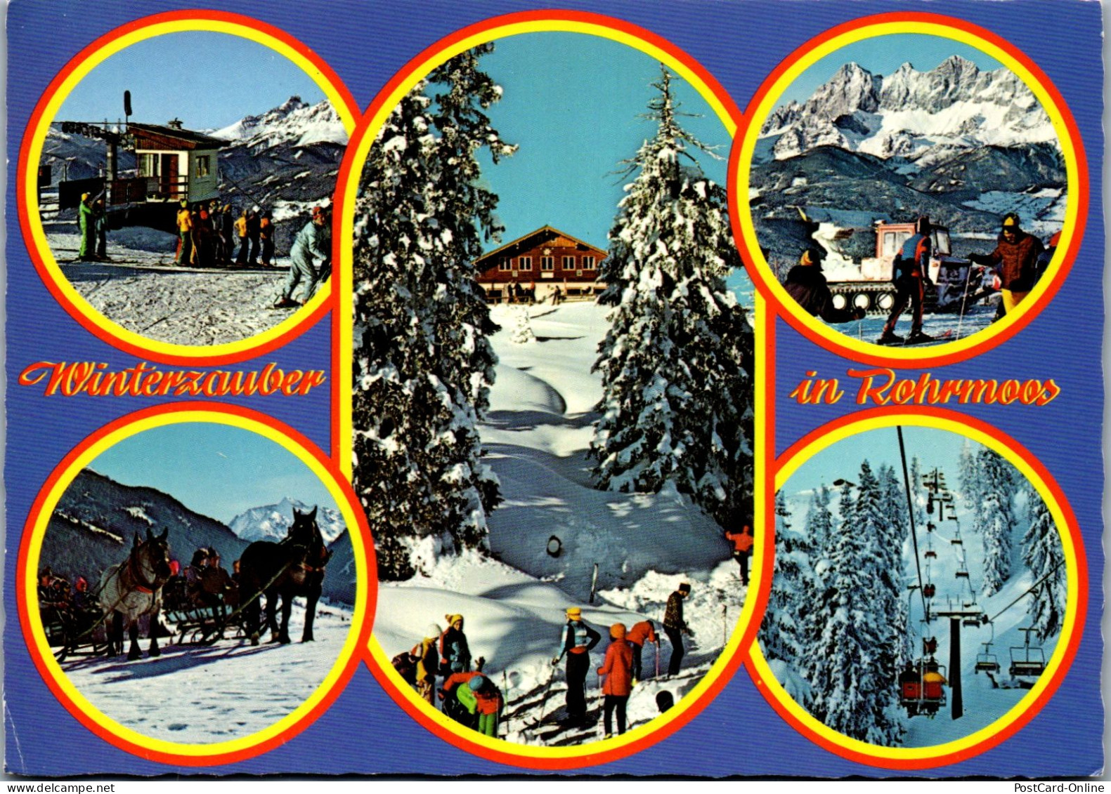 50057 - Steiermark - Rohrmoos , Mehrbildkarte - Gelaufen 1982 - Schladming