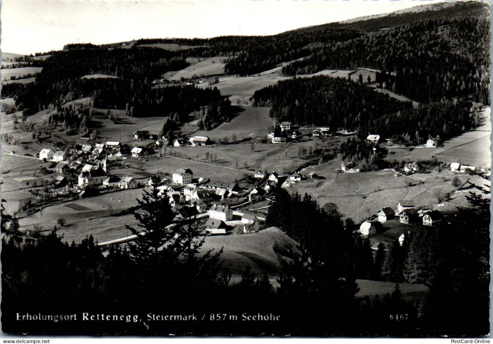 50045 - Steiermark - Rettenegg , Panorama - Gelaufen 1961 - Weiz