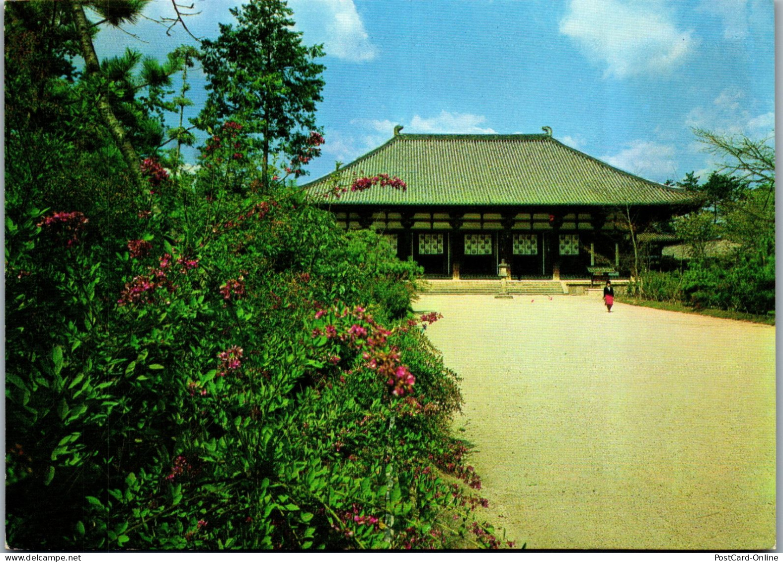 50027 - Japan - Nara , Toshodaiji Temple - Gelaufen 1974 - Kyoto