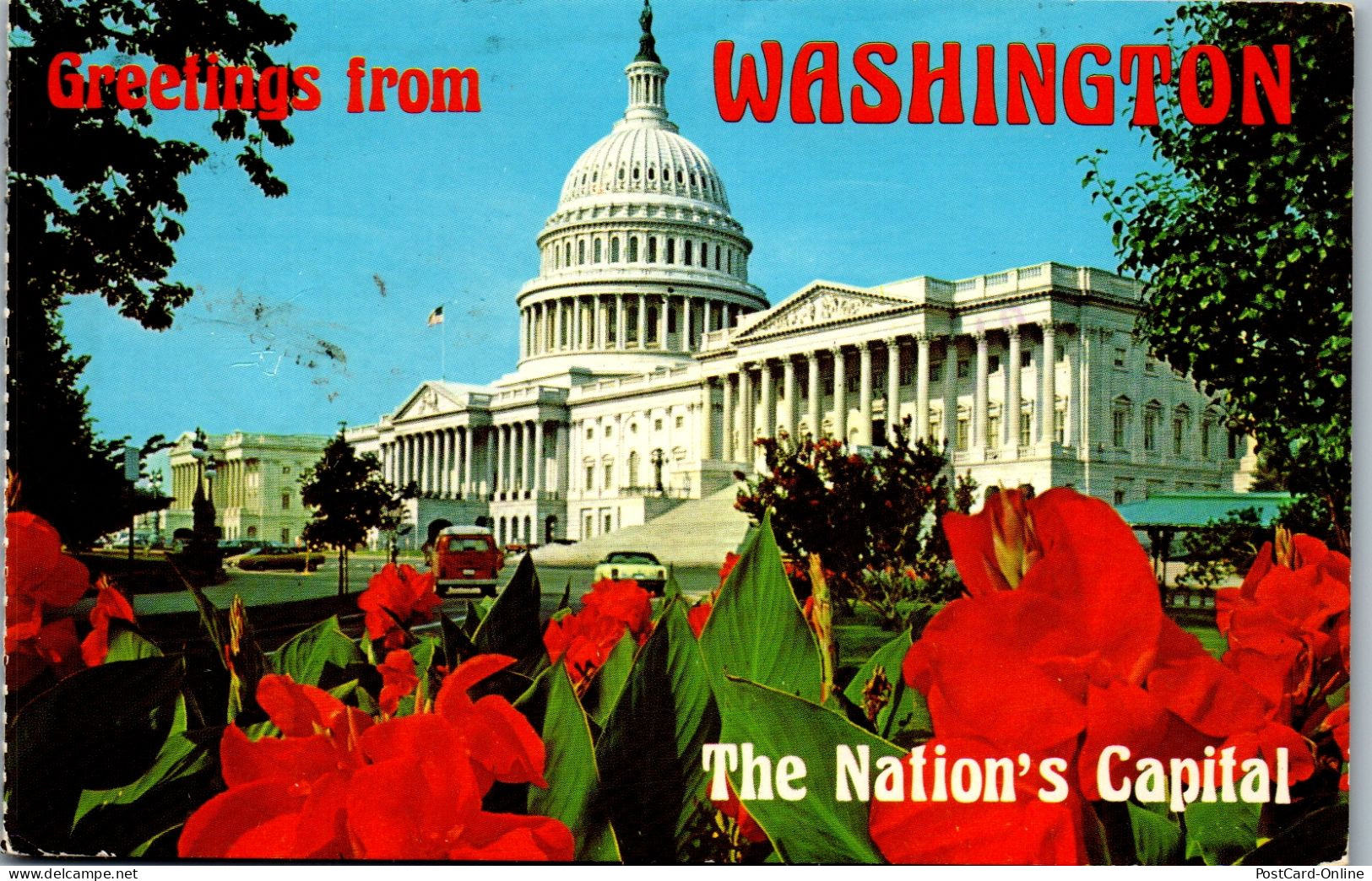 50015 - USA - Washington , Nation's Capitol - Gelaufen 1980 - Washington DC