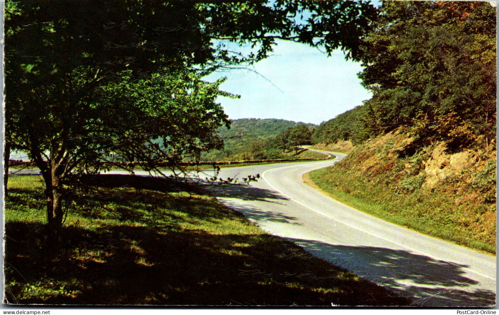 50009 - USA - Virginia , Shenandoah National Park . Looking From Gooney Run - Gelaufen  - Sonstige & Ohne Zuordnung