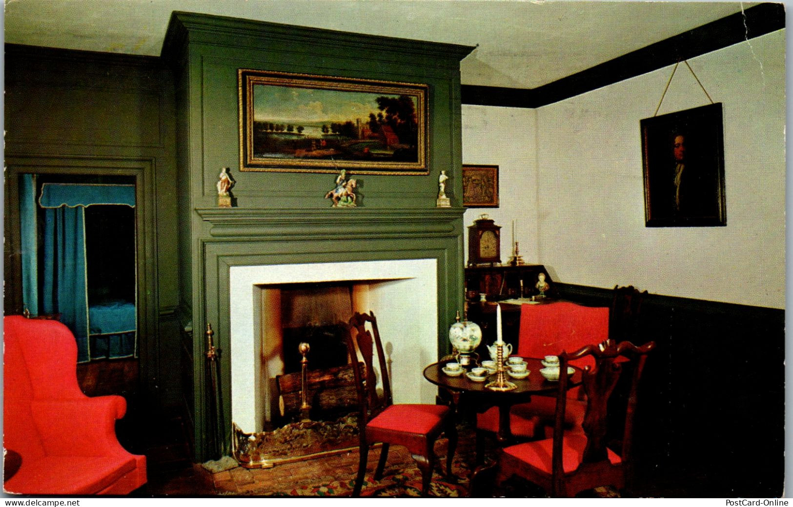 50008 - USA - Williamsburg , Virginia , Parlor , Brush-Everard House - Gelaufen 1965 - Autres & Non Classés