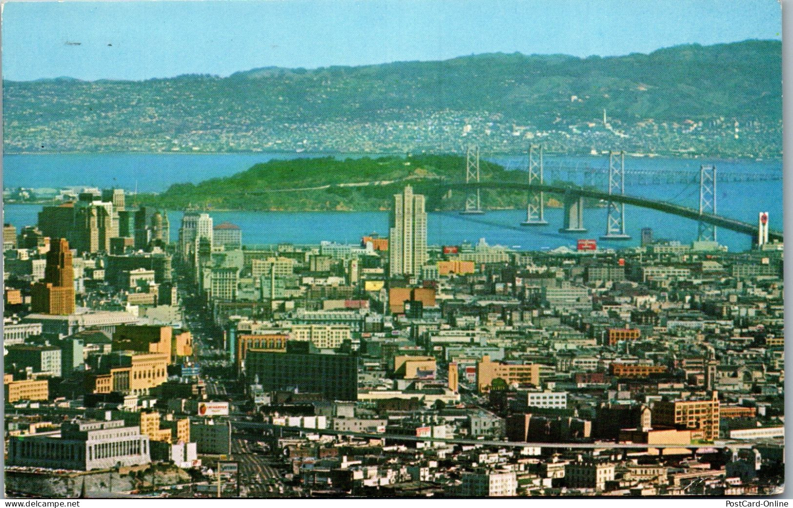 49990 - USA - San Francisco , City , View - Gelaufen 1969 - San Francisco