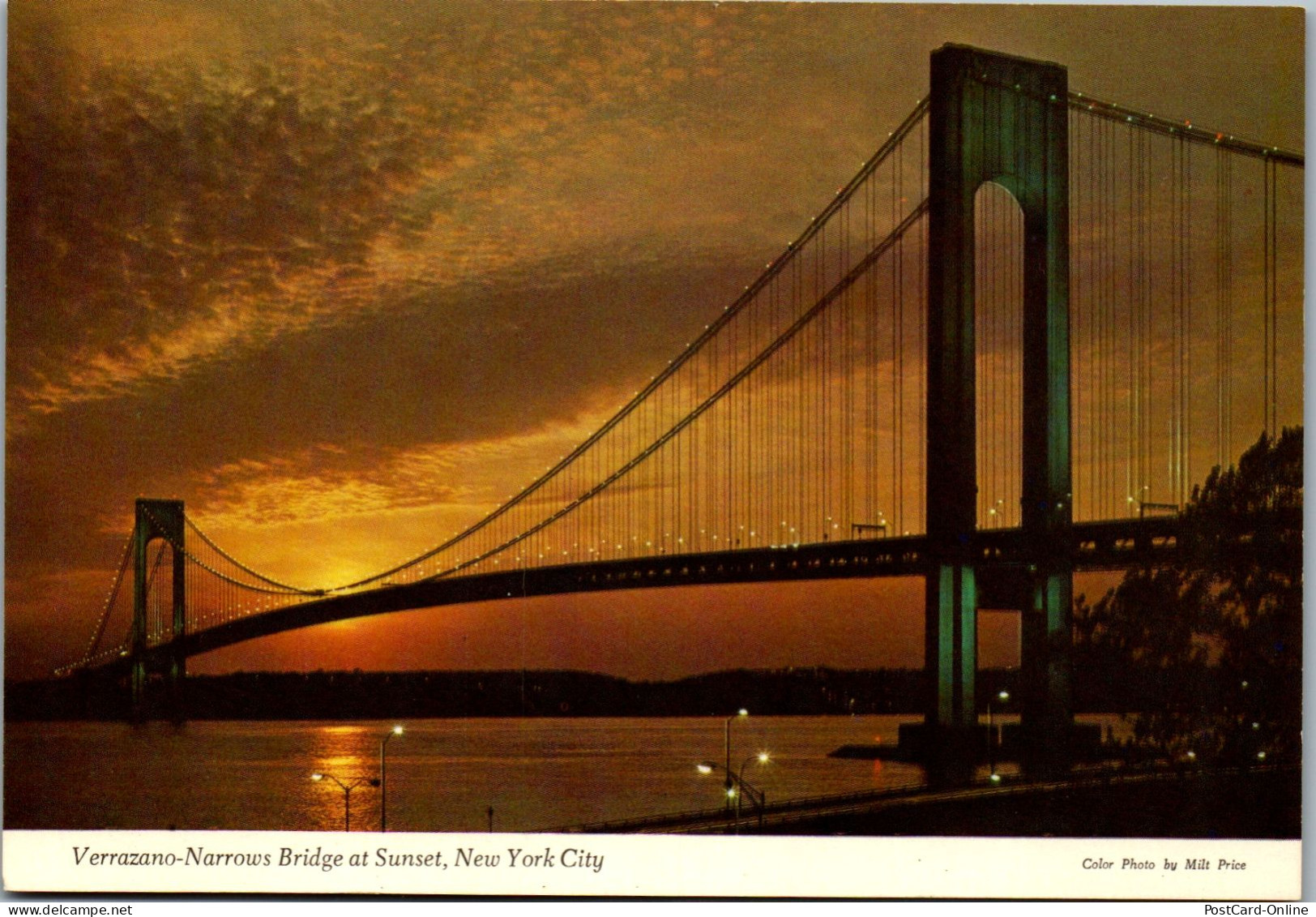 49957 - USA - New York City , Verrazano Narrows Bridge - Nicht Gelaufen  - Sonstige & Ohne Zuordnung