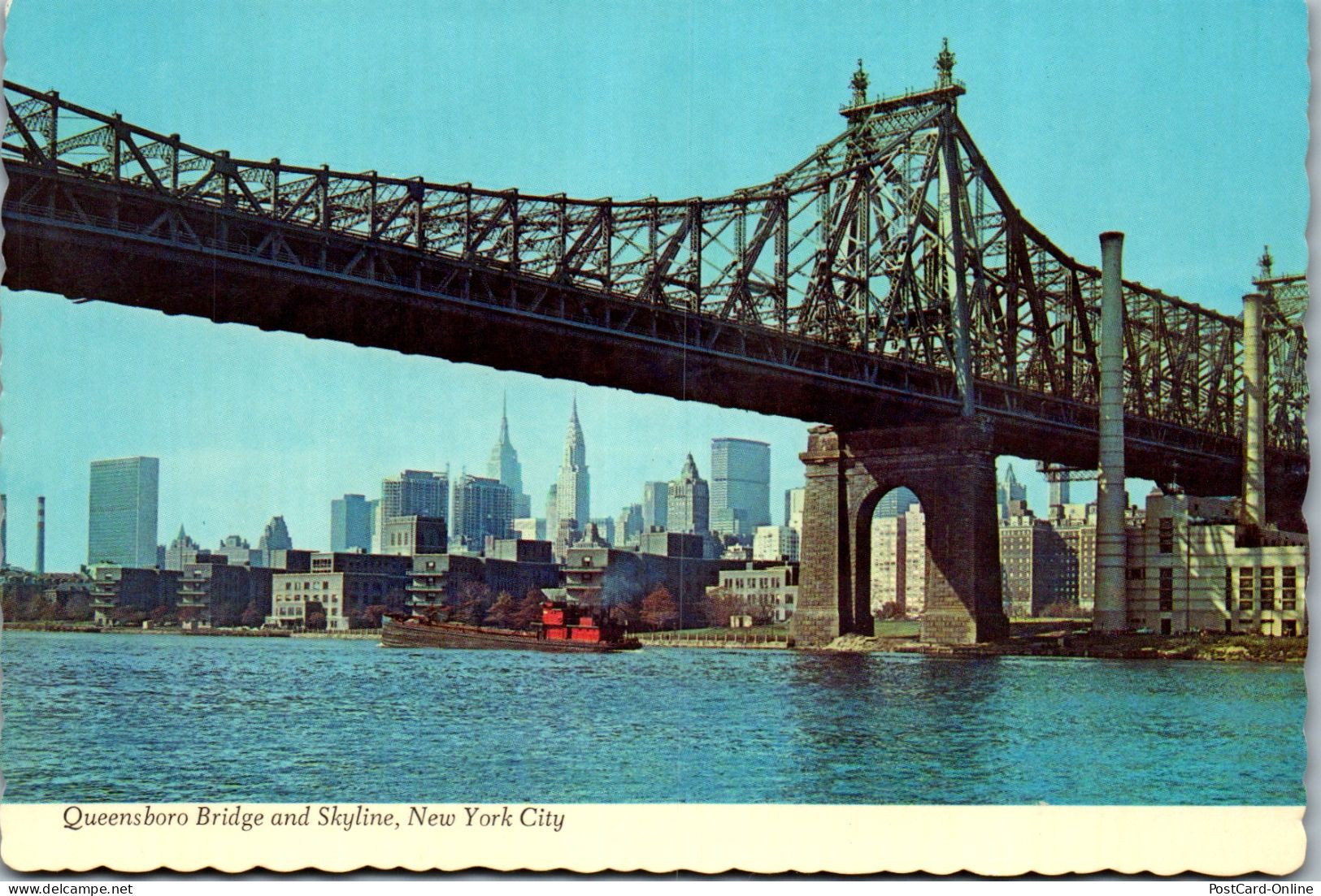 49939 - USA - New York City , Queensboro Bridge And Skyline - Nicht Gelaufen  - Other & Unclassified