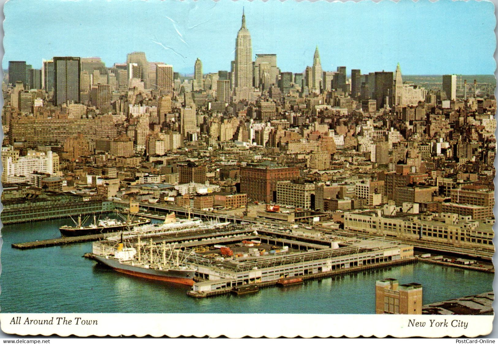 49943 - USA - New York City , All Around The Town - Gelaufen 1980 - Andere & Zonder Classificatie