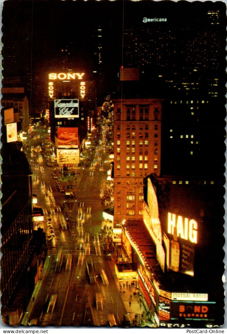 49938 - USA - New York City , Times Square - Gelaufen 1980 - Altri & Non Classificati