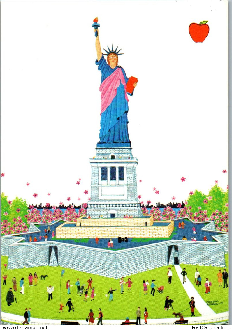 49935 - USA - New York City , Statue Of Liberty - Gelaufen 1980 - Andere & Zonder Classificatie