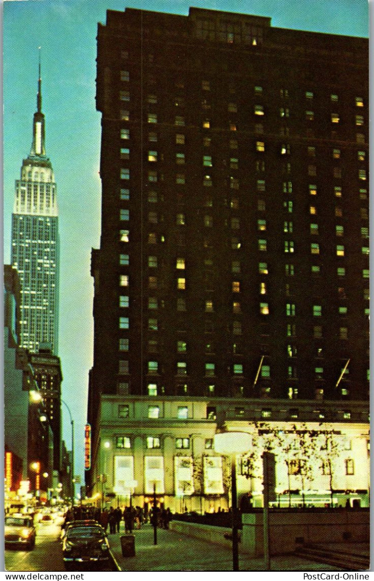 49927 - USA - New York City , Statler Hilton , Madison Square Garden - Nicht Gelaufen  - Altri & Non Classificati