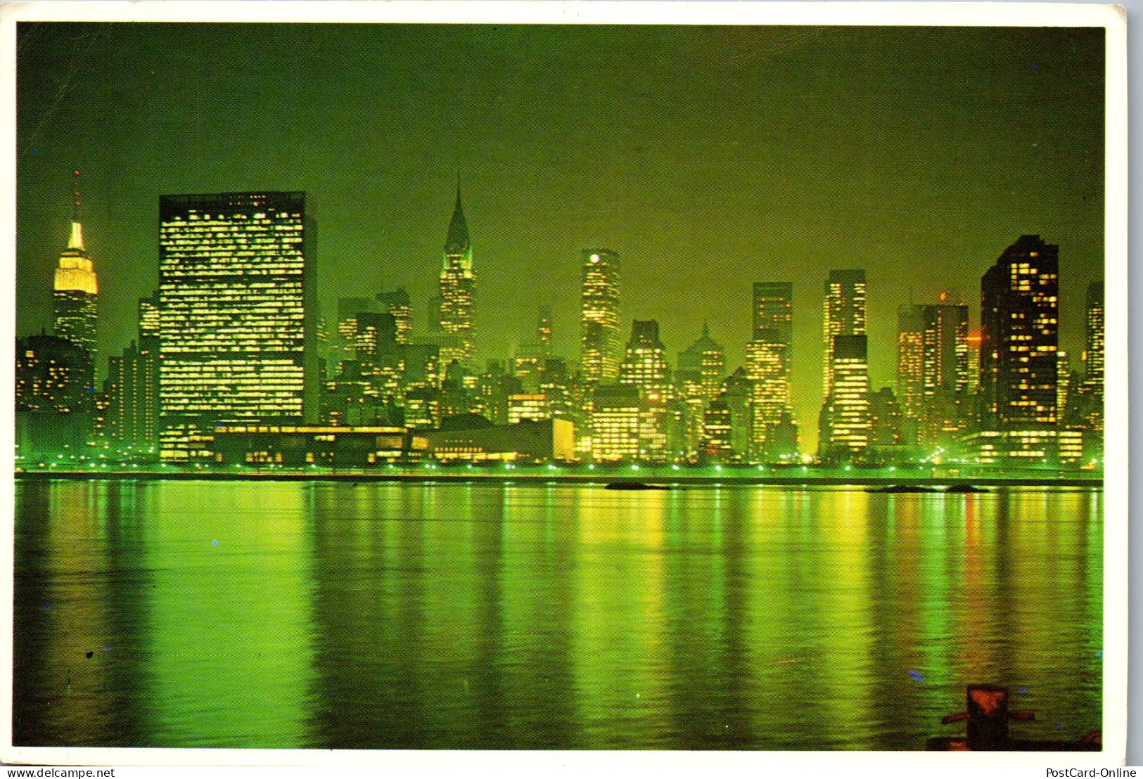 49930 - USA - New York City , Mid Town Skyline - Gelaufen 1980 - Otros & Sin Clasificación