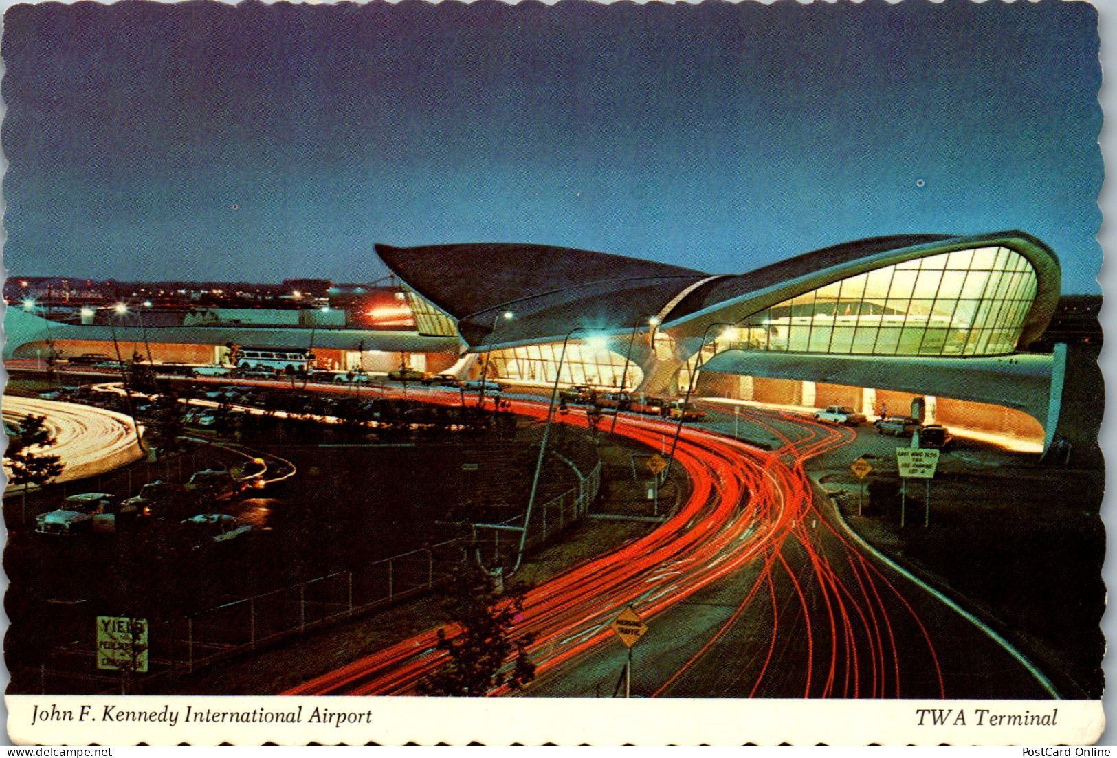 49919 - USA - New York City , John F. Kennedy Airport , TWA Terminal - Gelaufen 1980 - Autres & Non Classés