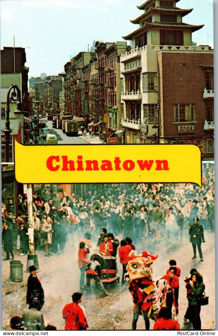 49908 - USA - New York City , Chinatown - Gelaufen 1980 - Autres & Non Classés