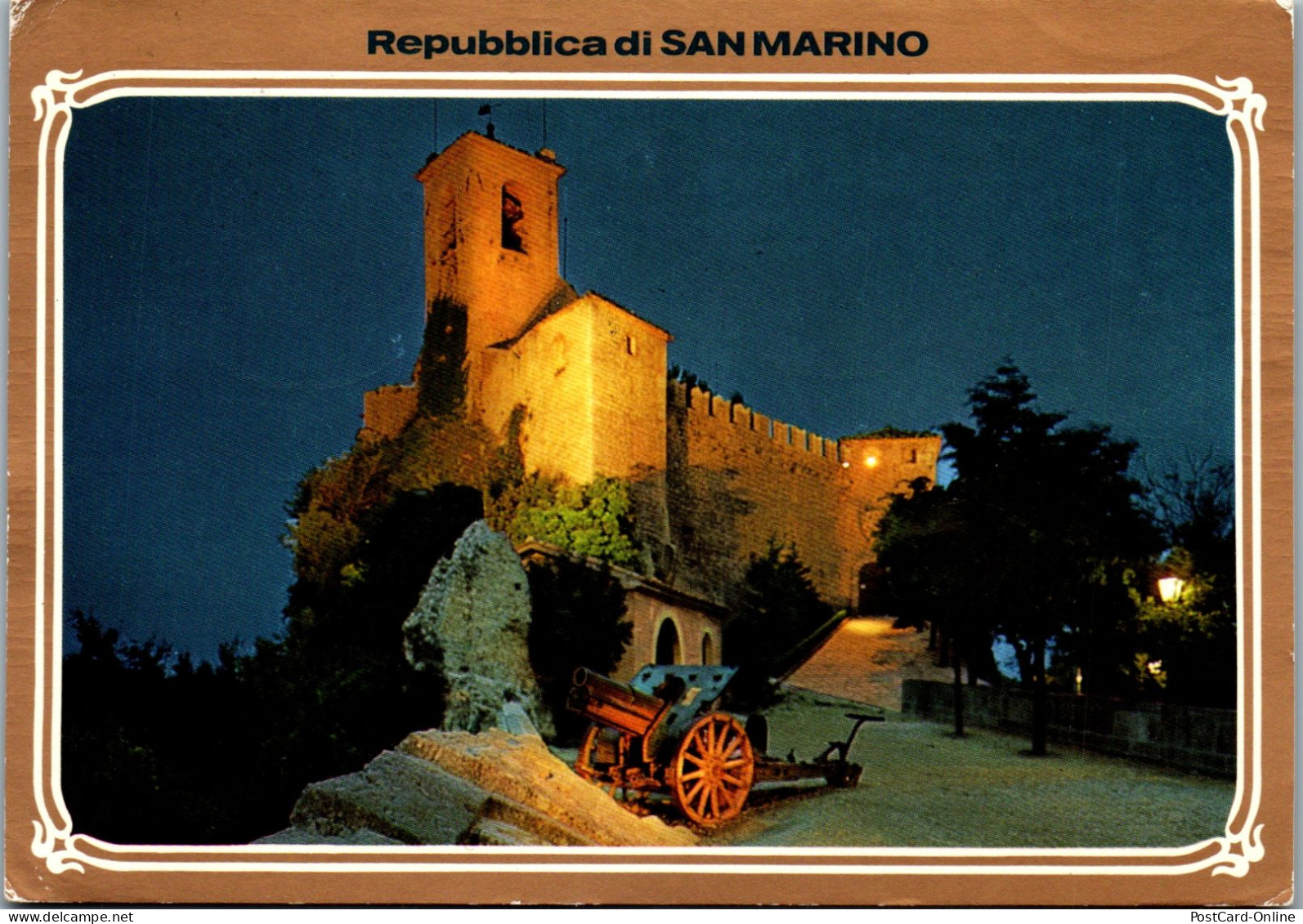 50865 - San Marino - R. S. , Prima Torre - Gelaufen 1981 - Saint-Marin