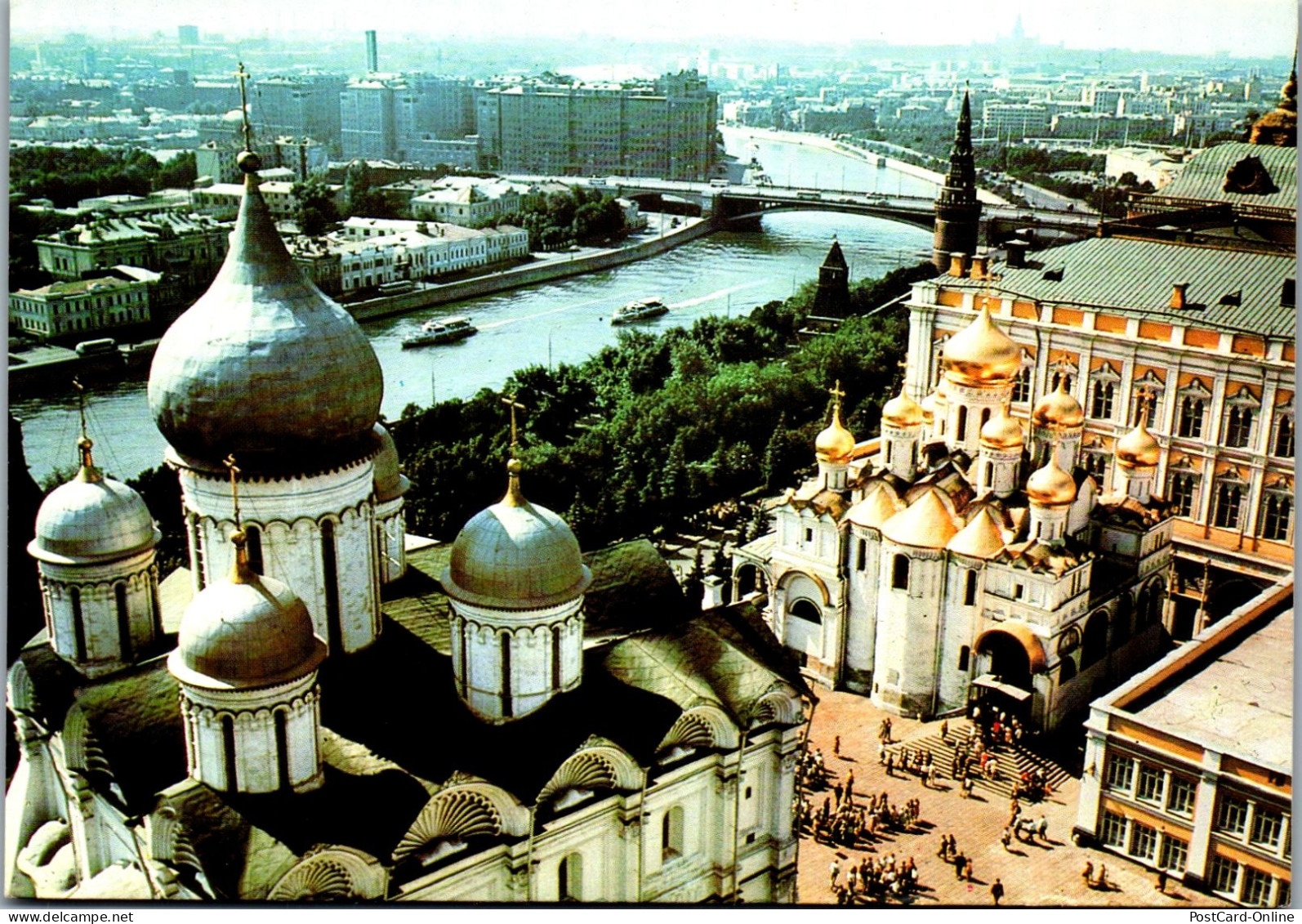 50873 - Russland - Moskau , View , Kreml , Kremlin - Gelaufen 1984 - Rusia