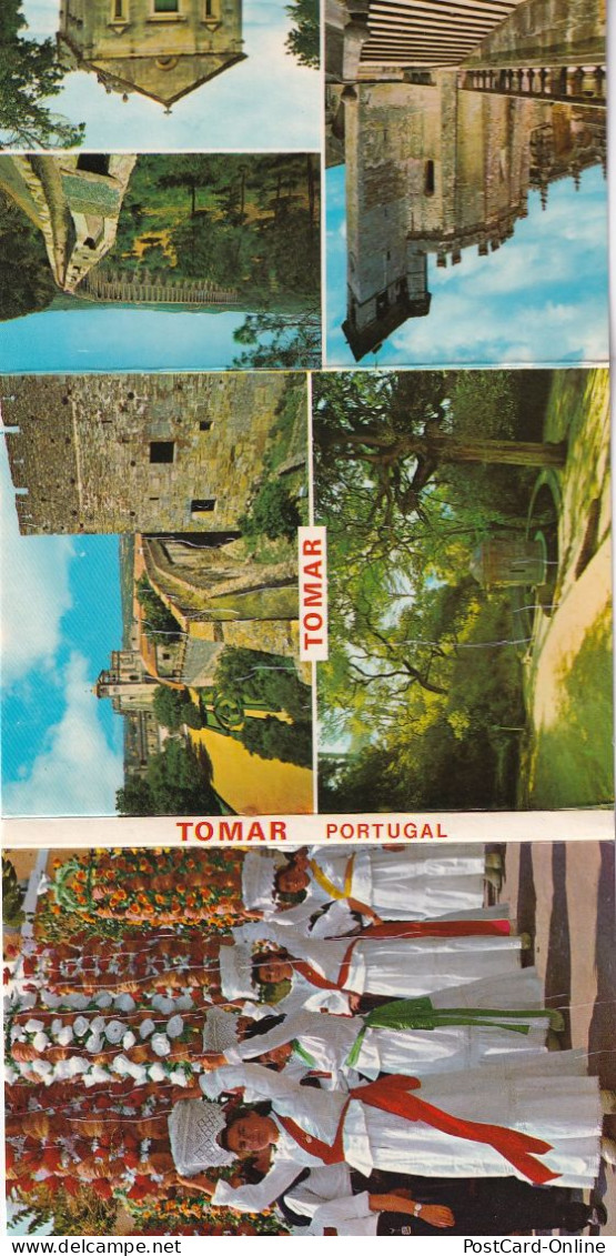 50849 - Portugal - Tomar , Leporello , 10 Karten , 10 Cards - Nicht Gelaufen  - Santarem