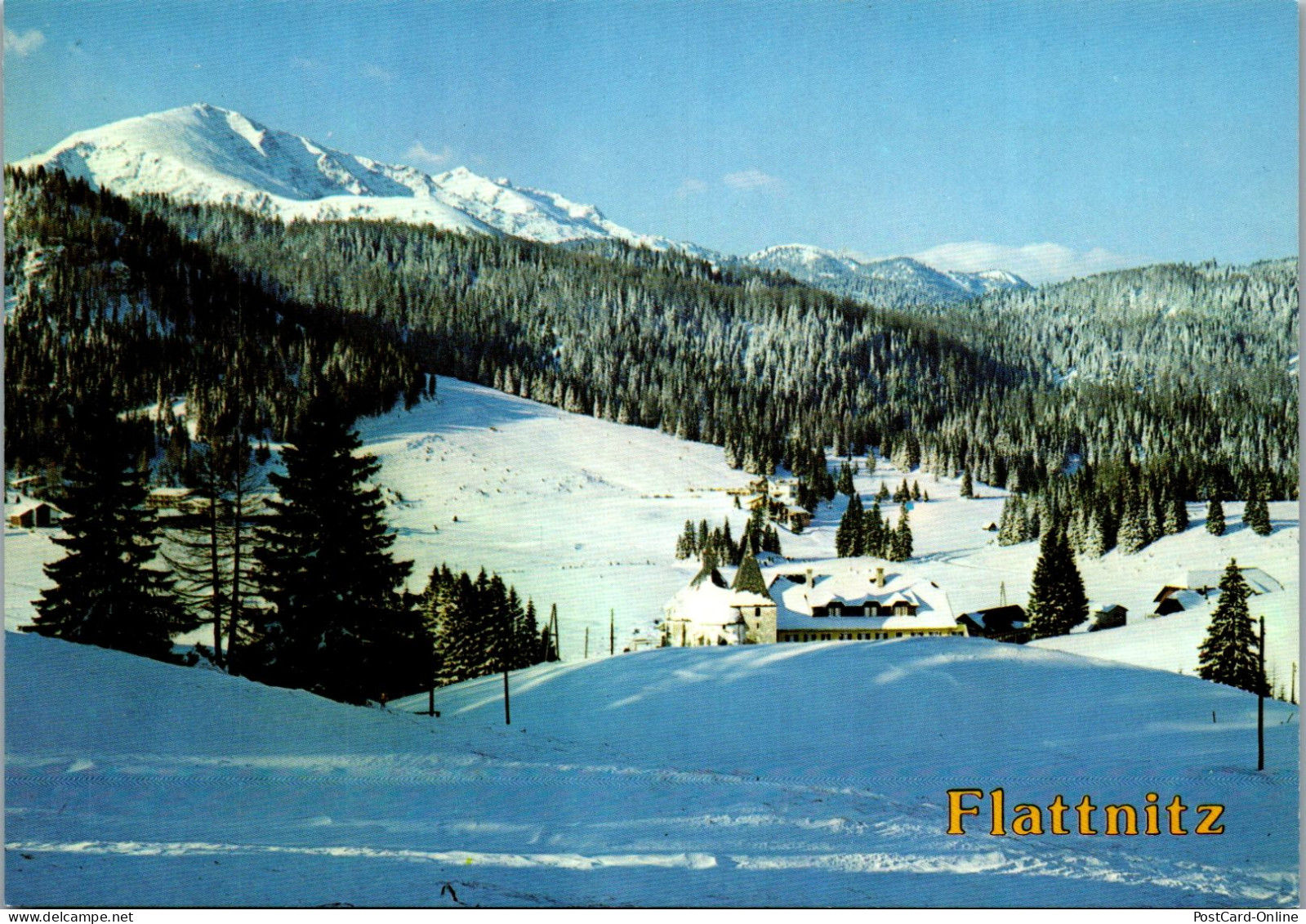 50856 - Kärnten - Flattnitz , Winter , Panorama - Nicht Gelaufen  - St. Veit An Der Glan
