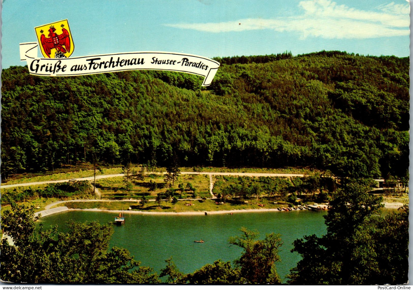 50850 - Burgenland - Forchtenau , Badestausee , Stausee - Gelaufen 1969 - Forchenstein