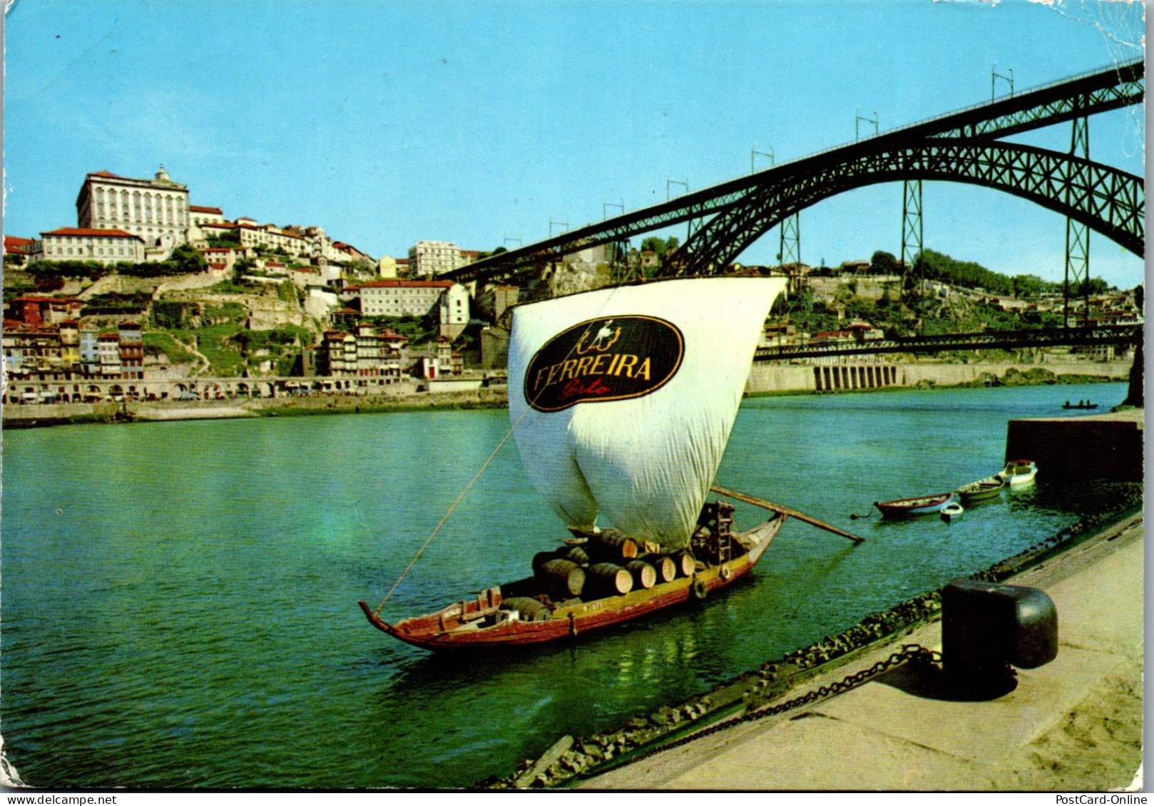 50843 - Portugal - Porto , O Douro , Barco Rabelo - Gelaufen  - Porto
