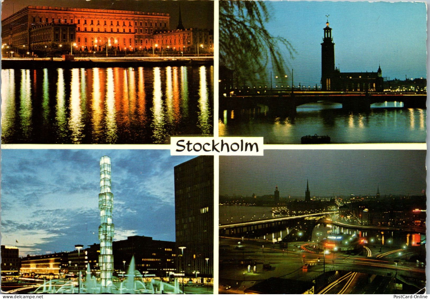 50823 - Schweden - Stockholm , Mehrbildkarte - Gelaufen 1978 - Svezia