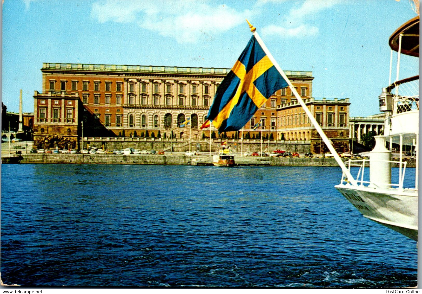 50825 - Schweden - Stockholm , Königliches Schloss - Gelaufen 1974 - Suède