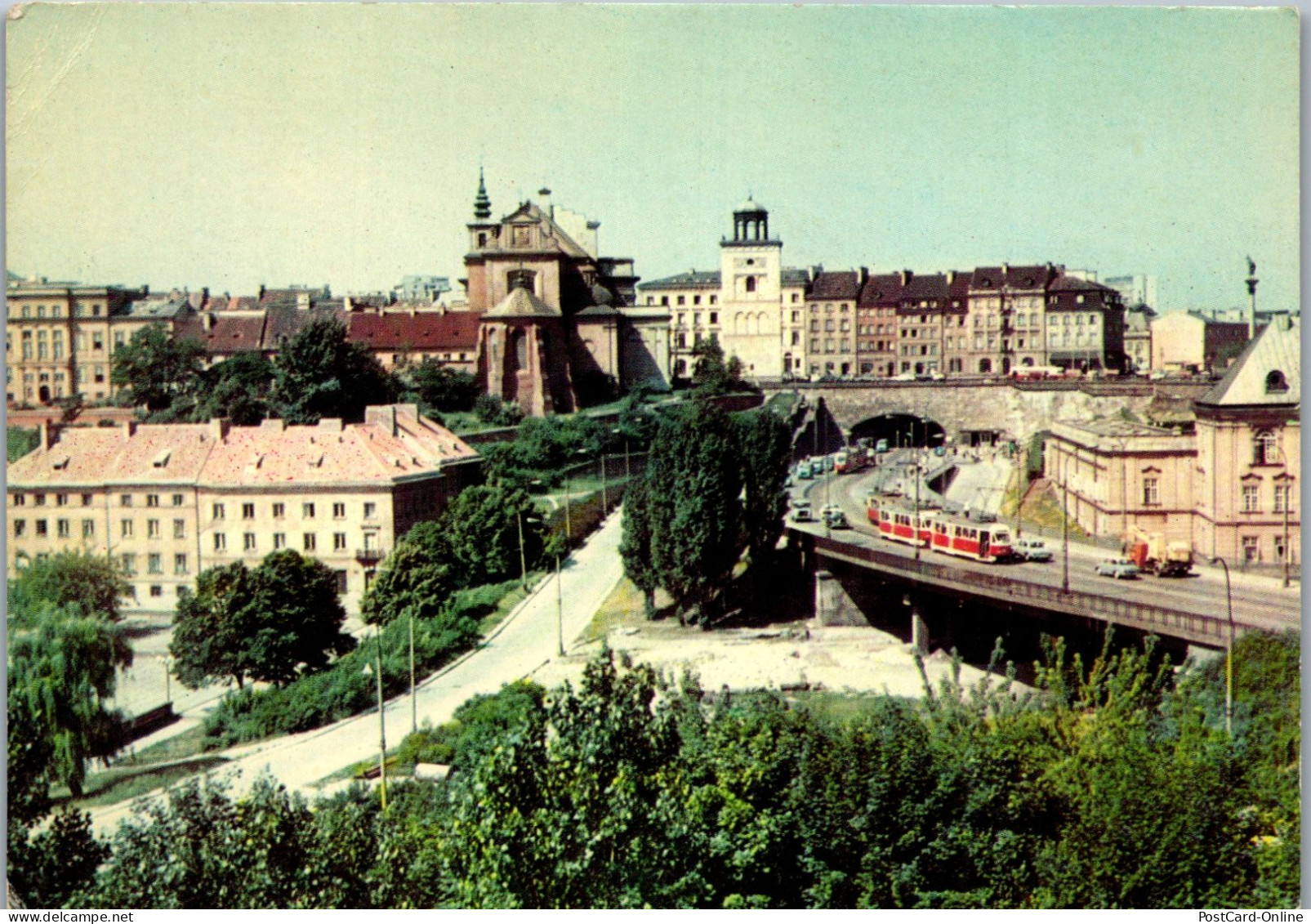 50869 - Polen - Warschau , Warszawa , Trasa W - Z - Gelaufen 1971 - Polonia