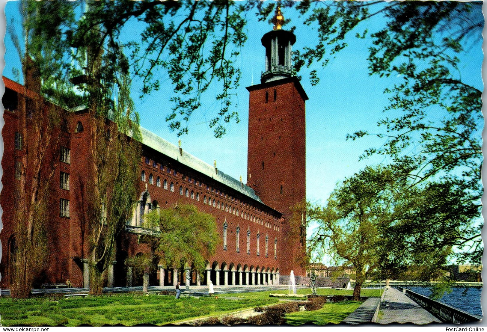 50819 - Schweden - Stockholm , Stadshuset - Gelaufen 1964 - Svezia