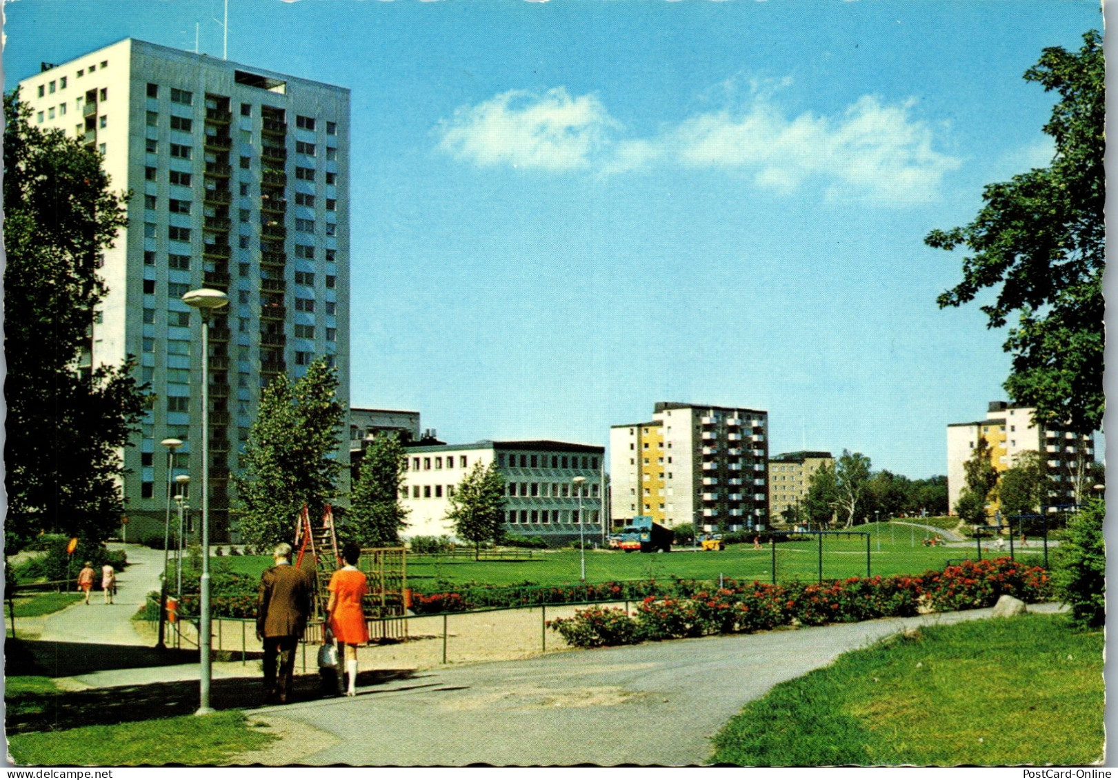 50814 - Schweden - Huddinge , View - Gelaufen 1973 - Sweden