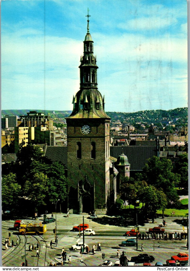 50802 - Norwegen - Oslo , Domkirken - Gelaufen 1978 - Norway