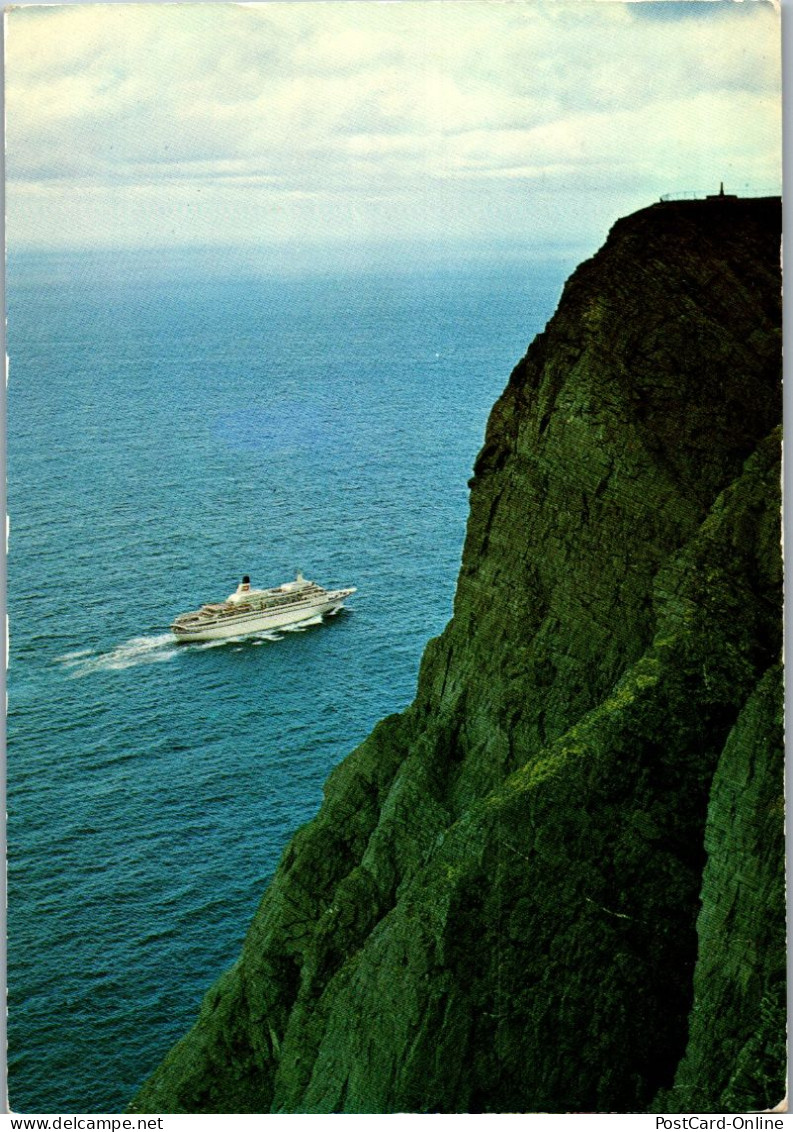 50799 - Norwegen - Nordkapp , Panorama , Schiff , Ship - Gelaufen 1976 - Noruega